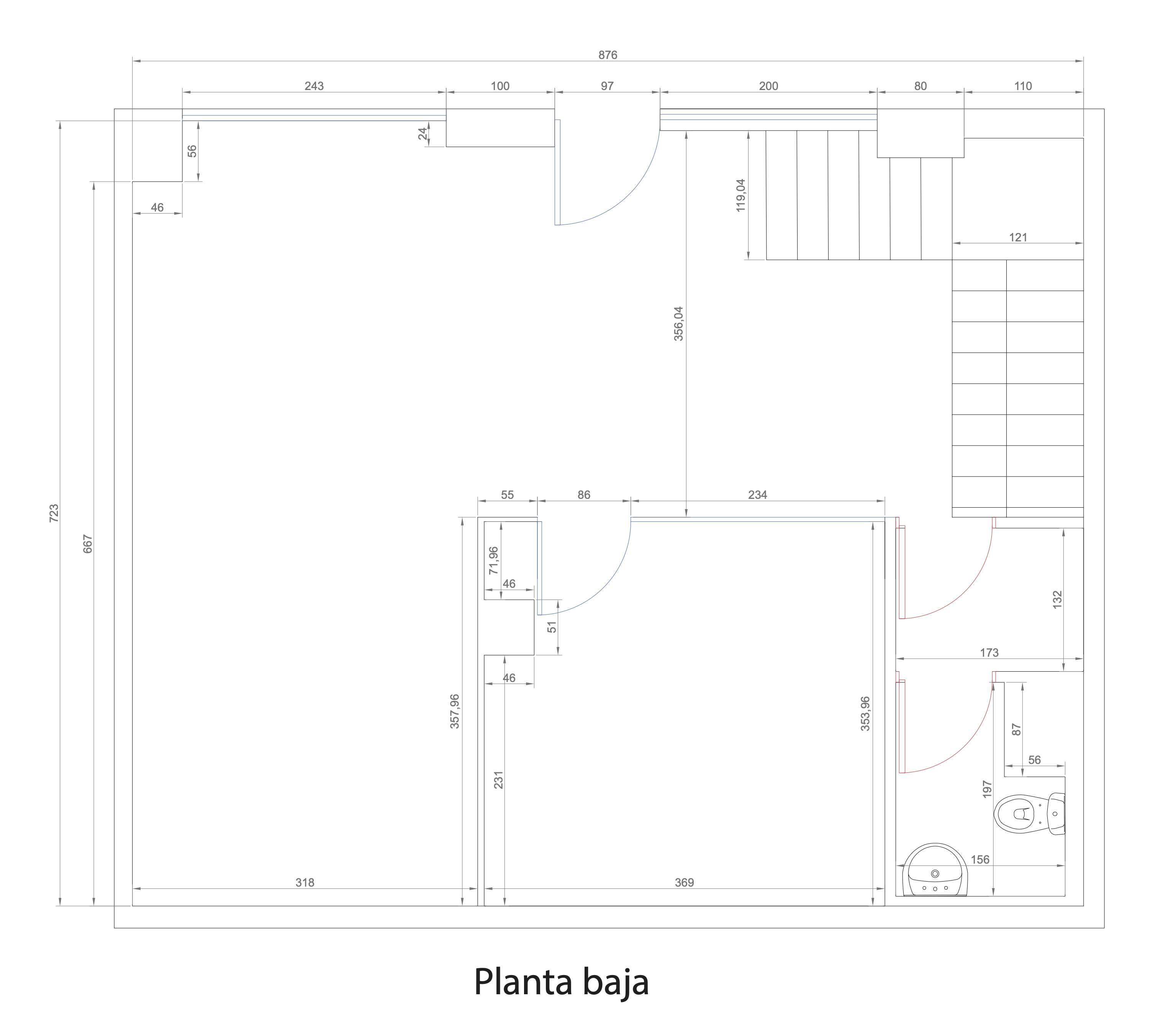 Plano planta baja